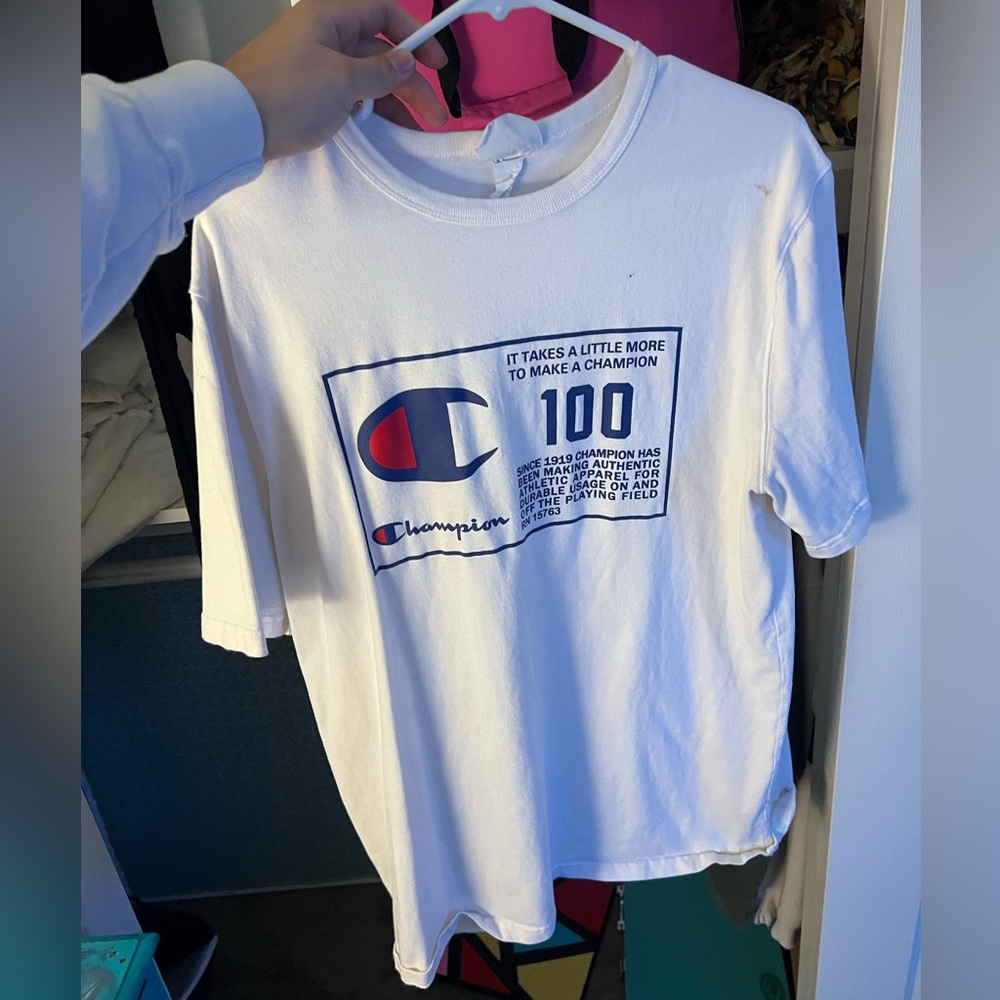White Champion T-Shirt